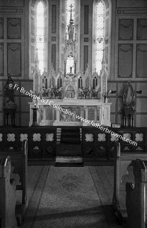 INTERIOR OF CHURCH  HIGH ALTAR